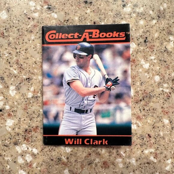 MLB Collect-A-Books Trading Card - Will Clark - Black and Orange - Picture 1 of 3